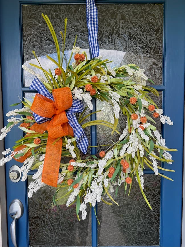 Early Fall Wreath for Front Door