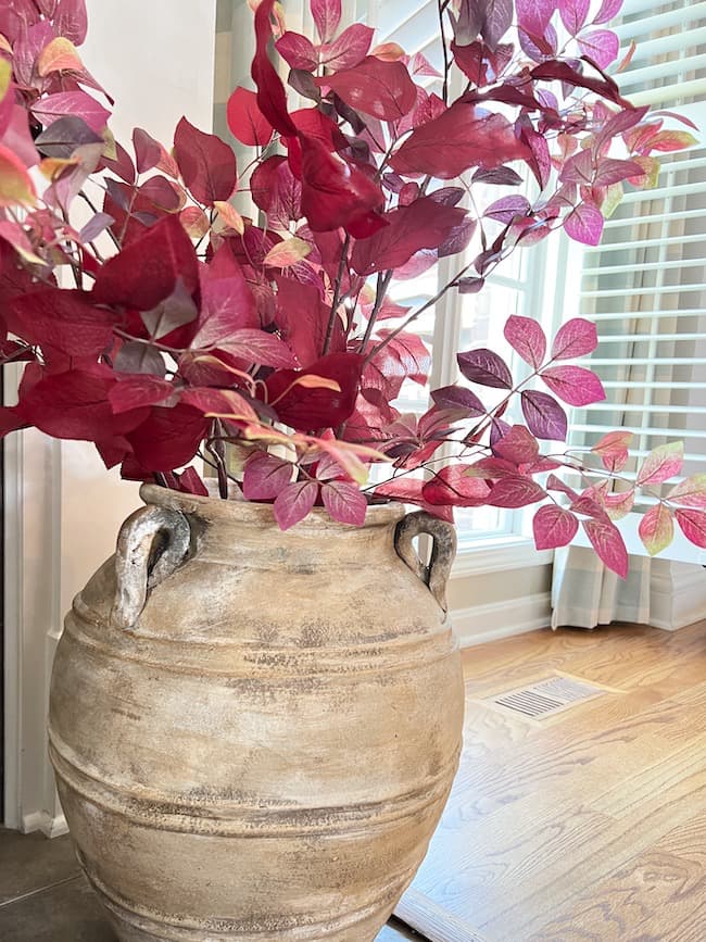 Paint a Vase for Fall DIY