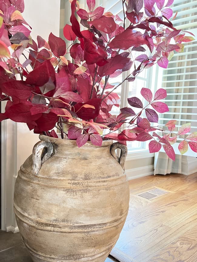 Easy DIY Fall Vase - Cottage On Bunker Hill