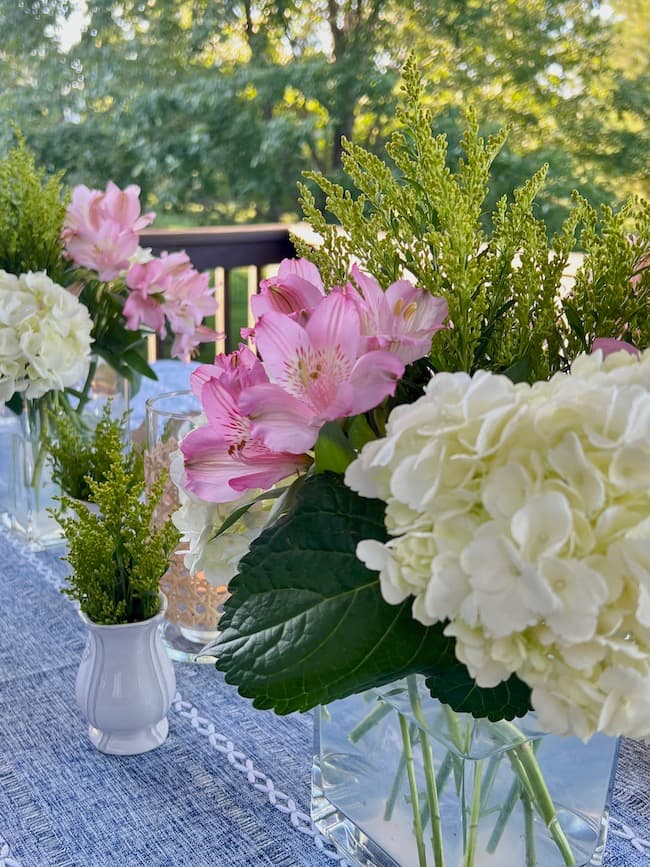Hydrangea Summer Flower Arrangement