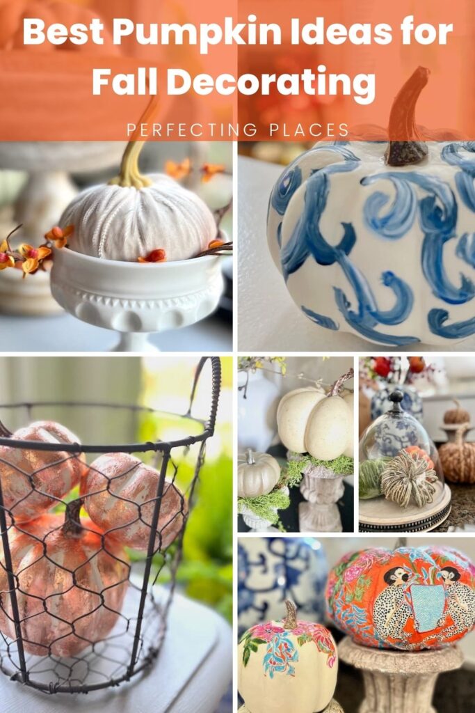 Creative Ideas for Displaying and Decorating Pumpkins for Fall PIN