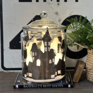 DIY Halloween Lantern jar