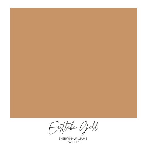 Sherwin-Williams Eastlake Gold