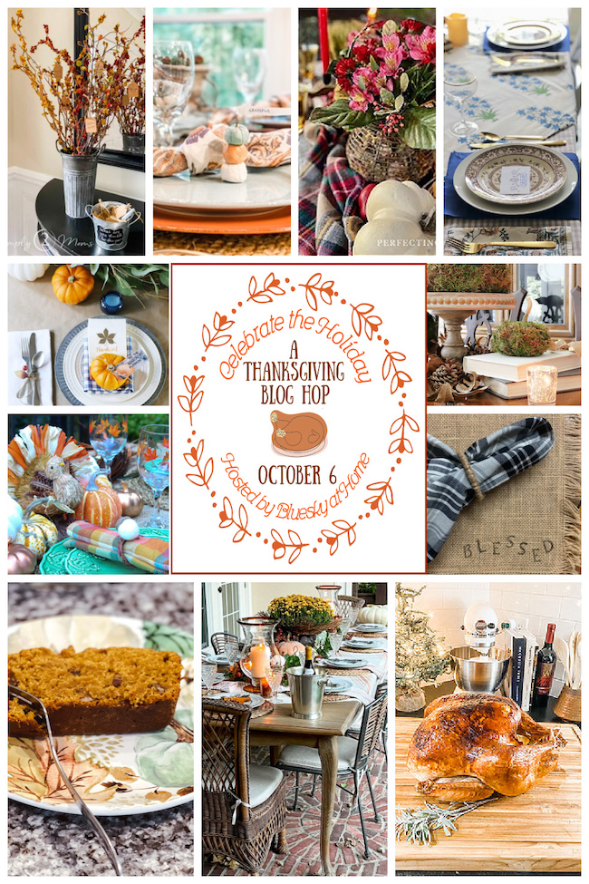 Thanksgiving Table with Food - Celebrations at Home