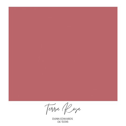 Dunn Edwards Terra Rosa -- Color of the Year