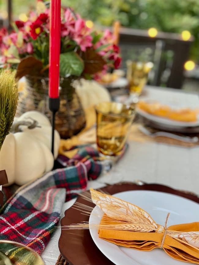 Thanksgiving tablescape