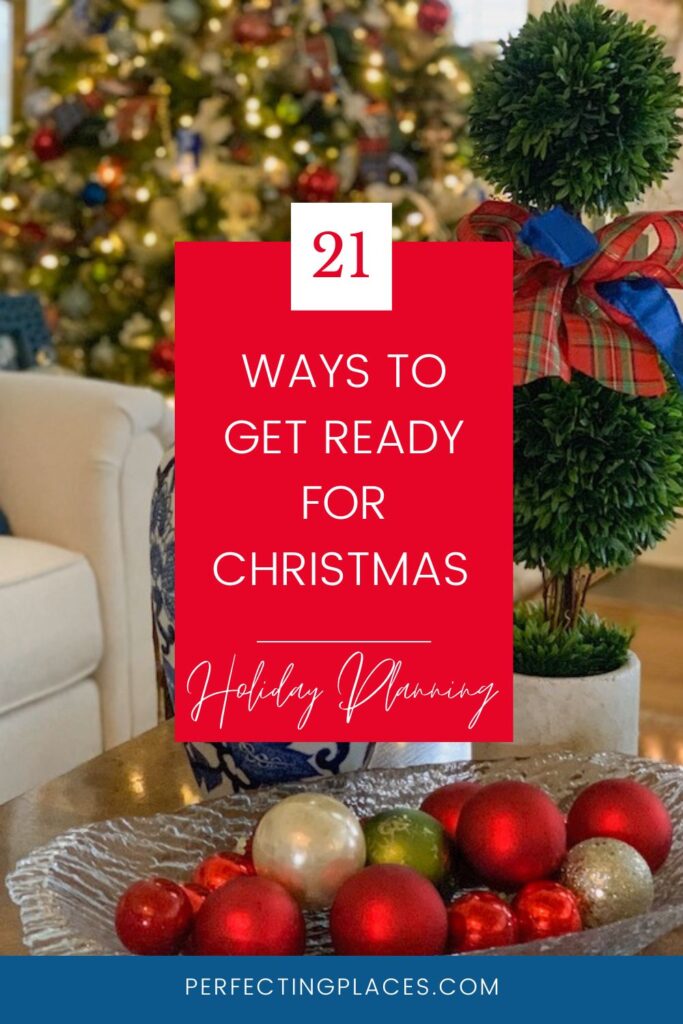 Holiday Planning How to Prepare for Christmas Early Perfecting Places