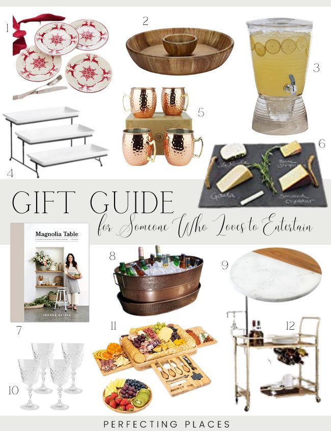 Gift ideas for someone who loves to entertain