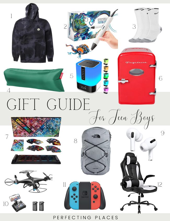 Gift guide for teen boys