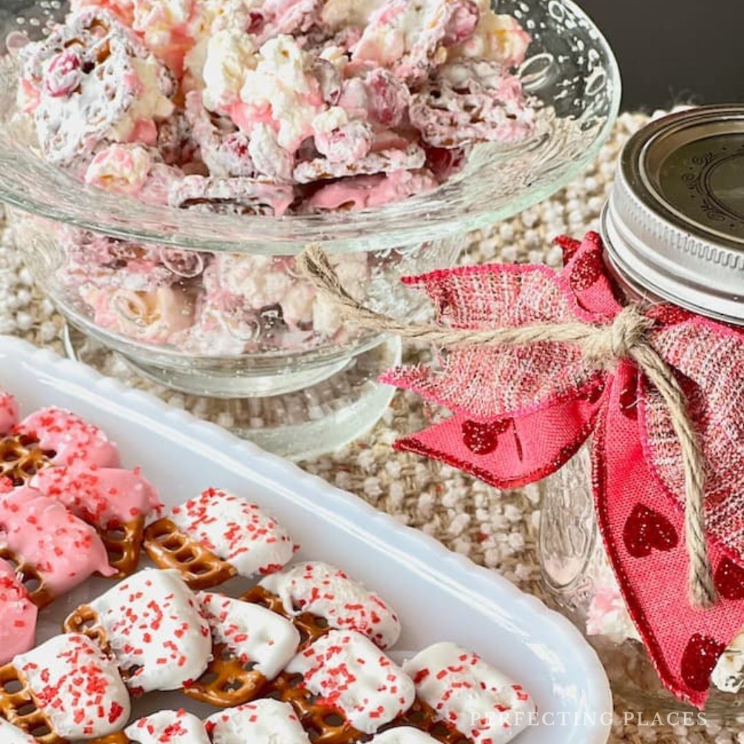 A Sweet and Salty Snack Mix Recipe for Valentine’s Day