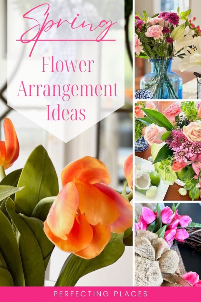 Flower arrangement ideas for spring pin
