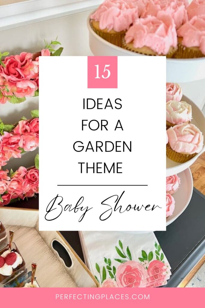 Garden theme baby shower ideas