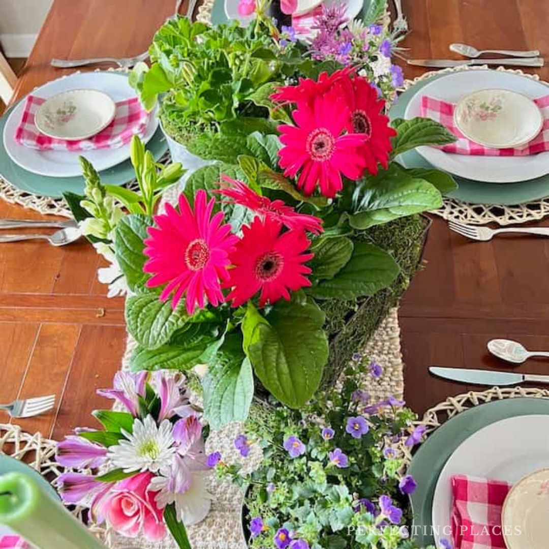 Easy Mother’s Day Centerpiece with Annuals