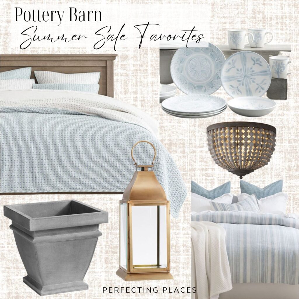 Pottery Barn Finds collage