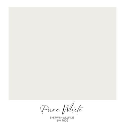 Sherwin Williams Pure White