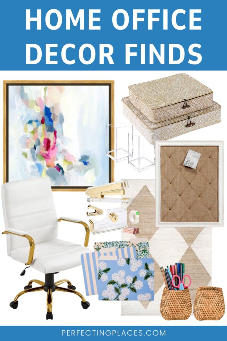 The Best Home Office Decorating Ideas on a Budget - Perfecting Places - Small Home Office Decorating Ideas On A Budget