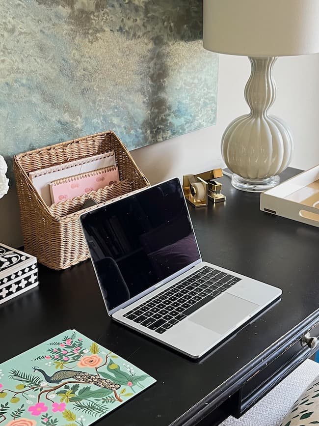 How To Decorate A Home Office On A Budget - The Sommer Home