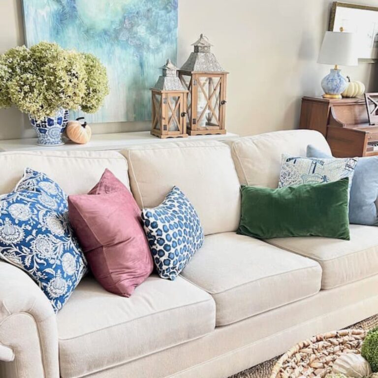 Fall Home Tour with Jewel Tones