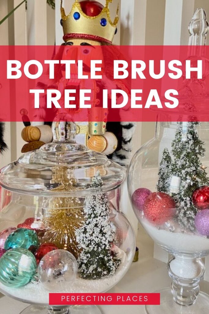Creative Ways to Decorate with Bottle Brush Trees for Christmas