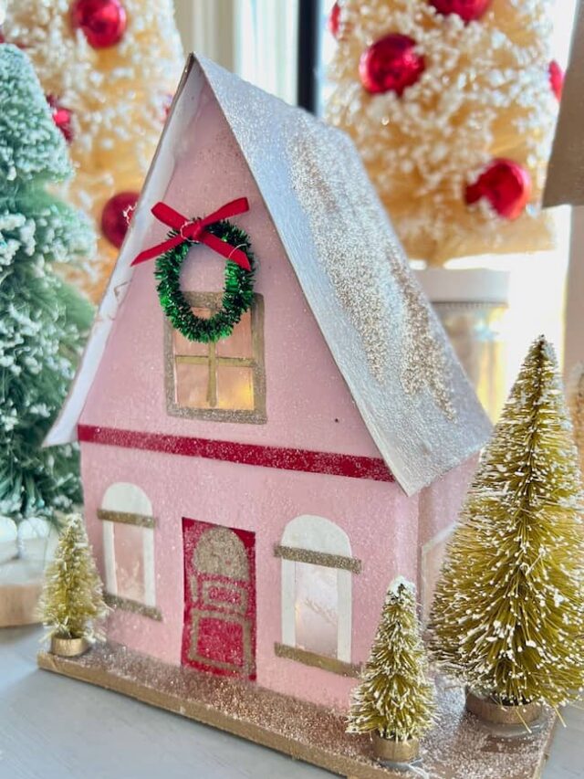 Create Enchanting Paper DIY Christmas Village Houses - Perfecting Places