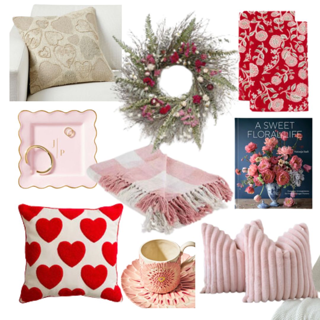 Favorite Valentine’s Day Decor Finds and Ideas
