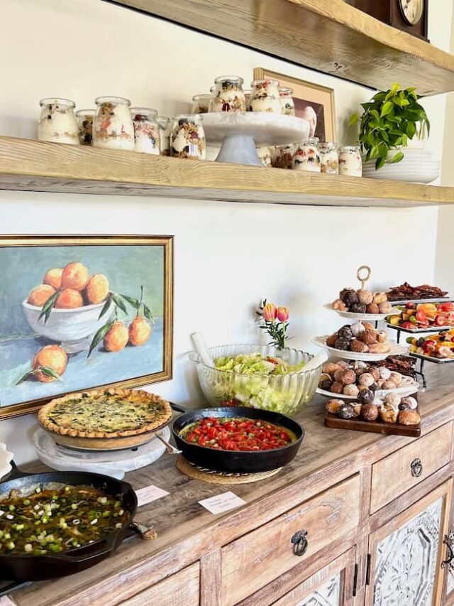Bridal Shower Breakfast Ideas