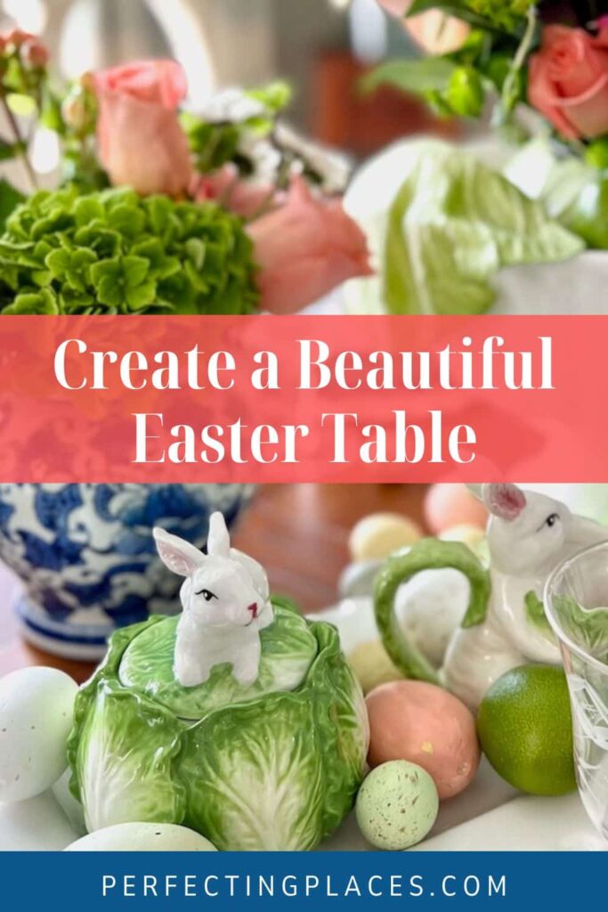 How to Decorate an Easter table PIN