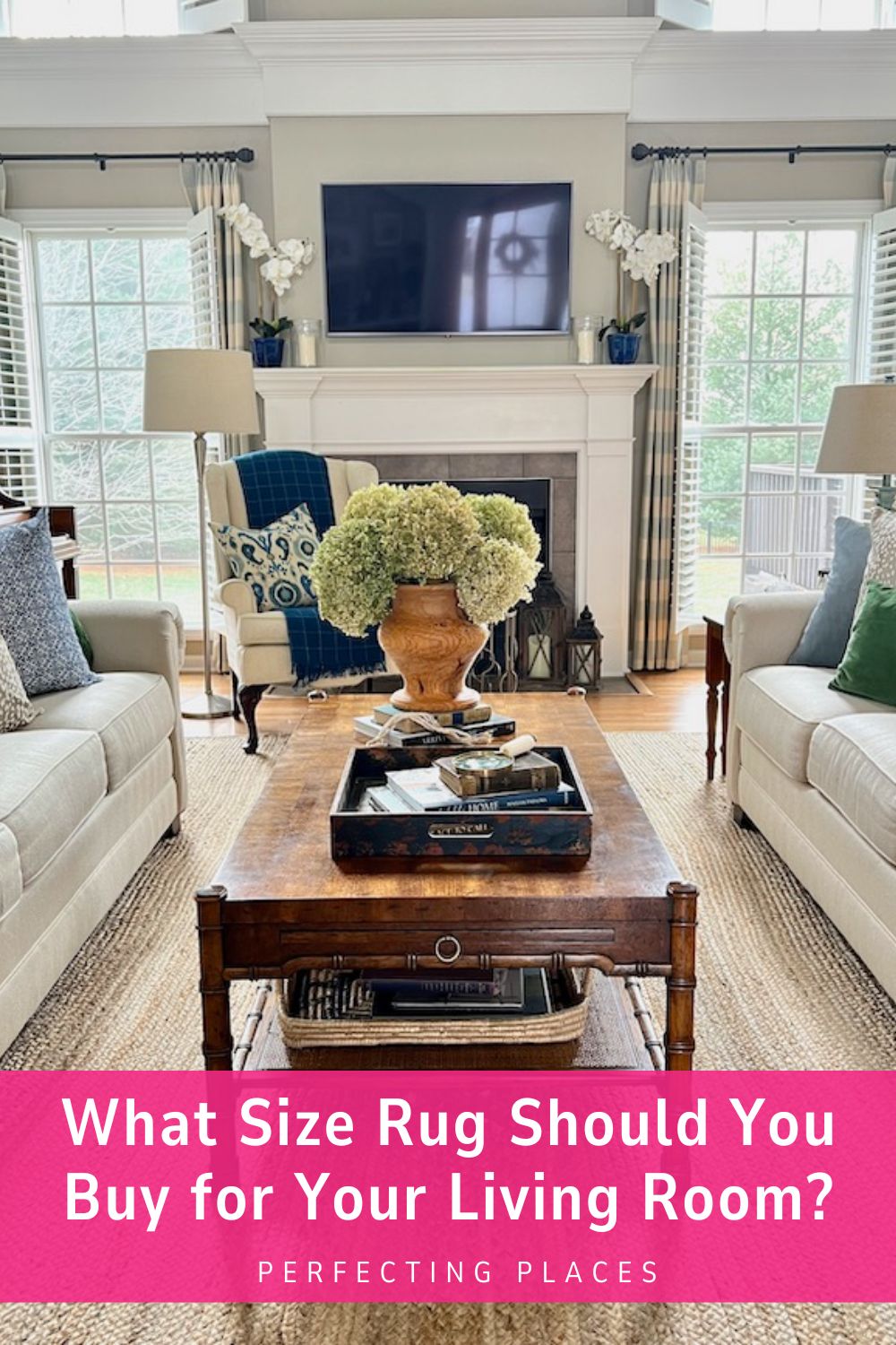 Room Size Rattan Rug What Size Rug for Living Room Seating Areas? - Perfecting Places
